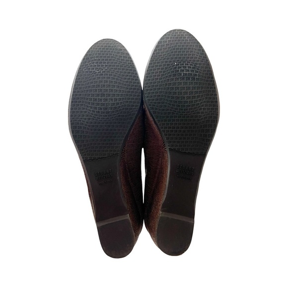 STUART WEITZMAN Sojourn Goosebump Wedge Pump SZ 11 - Picture 2 of 5